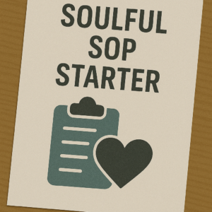 Soulful SOP Starter Kit